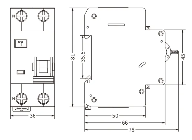 etek rcbo ekl3-40s размер