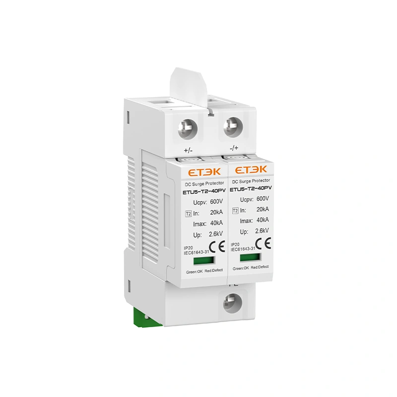 ETU5-T2-40PV-2P Type 2 DC Surge Protective Device for Solar PV