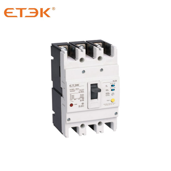 EKM8L Thermal-magnetic type MCCB with earth leakage protection