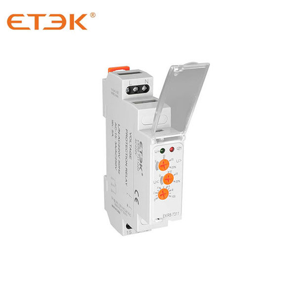 EKR8-7 Single Phase Voltage Protection Relay