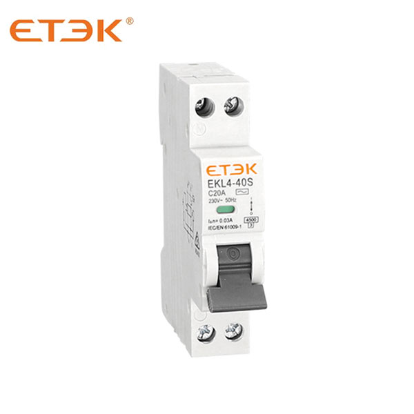 EKL4-40S 6KA magnetic type RCBO